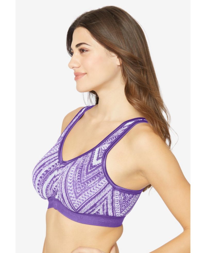 Women's Wireless Front-Close Lounge Bra