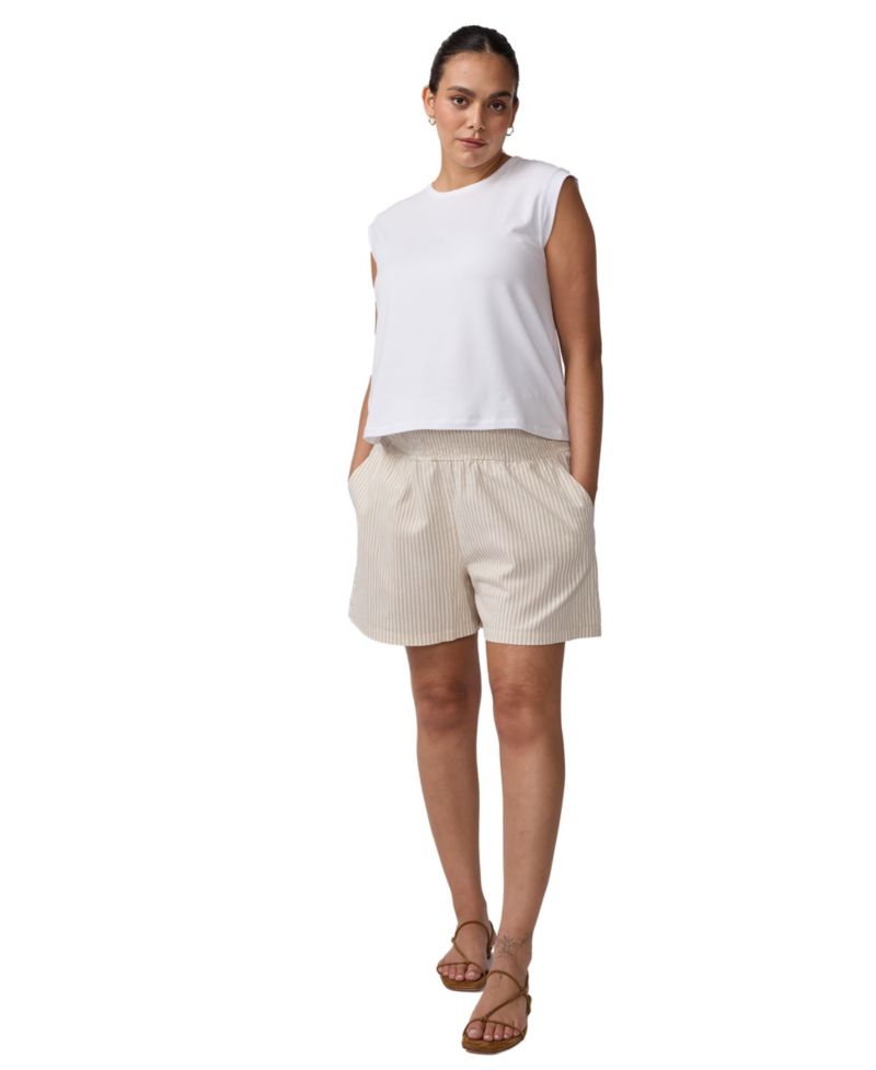 Women's Ingrid + Isabel Smocked Linen Short