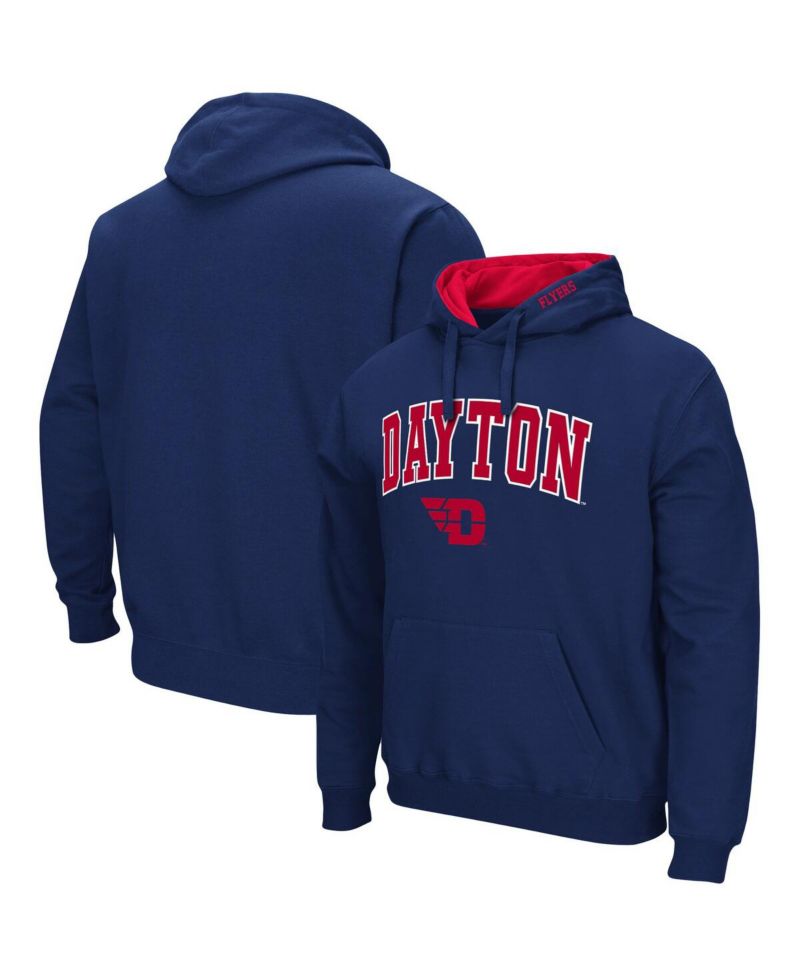Men's Dayton Flyers Arch and Logo Pullover Hoodie