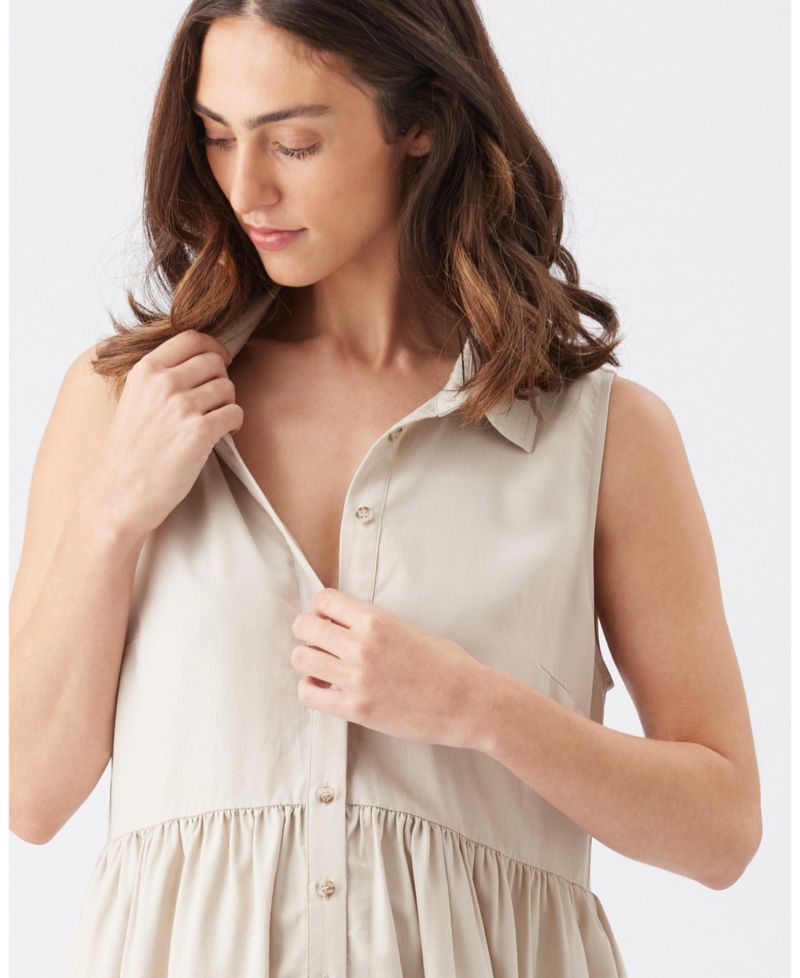 Women's Ripe Chloe Tencel Dress Sand