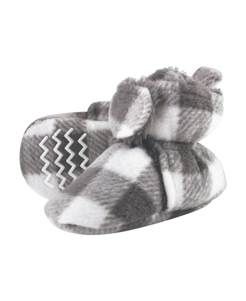 Baby Boys Hudson Unisex Cozy Unisex Animal-Inspired Fleece Footwear Duo
