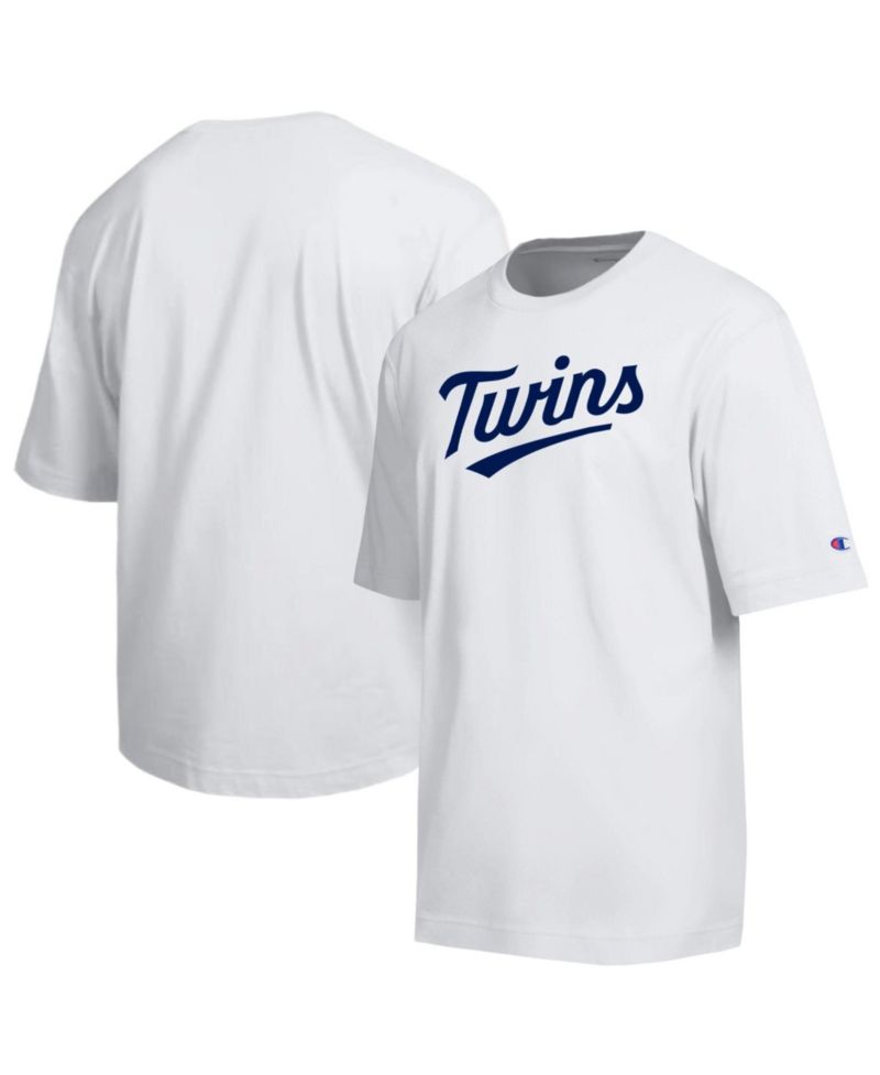 Men's Minnesota Twins All Star Arched Chenille Wordmark Relaxed-Fit T-Shirt