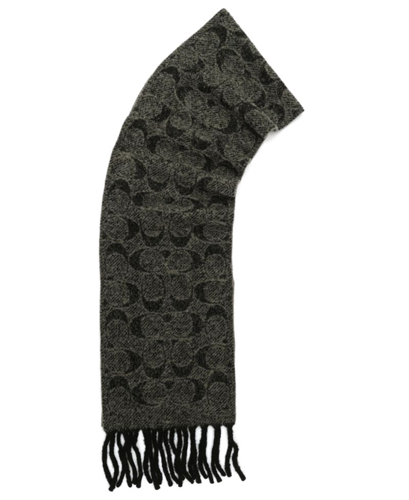Signature-C Boucle Twill Muffler Scarf