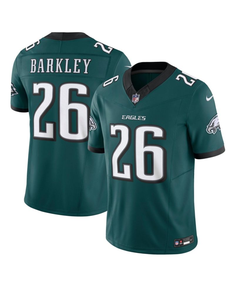 Men's Saquon Barkley Midnight Green Philadelphia Eagles Vapor F.U.S.E. Limited Jersey