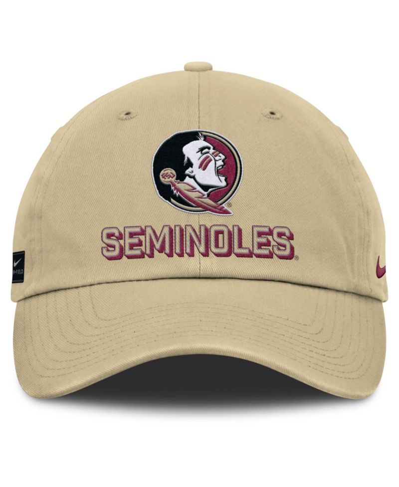 Men's Gold Florida State Seminoles 2025 On-Field Club Adjustable Hat