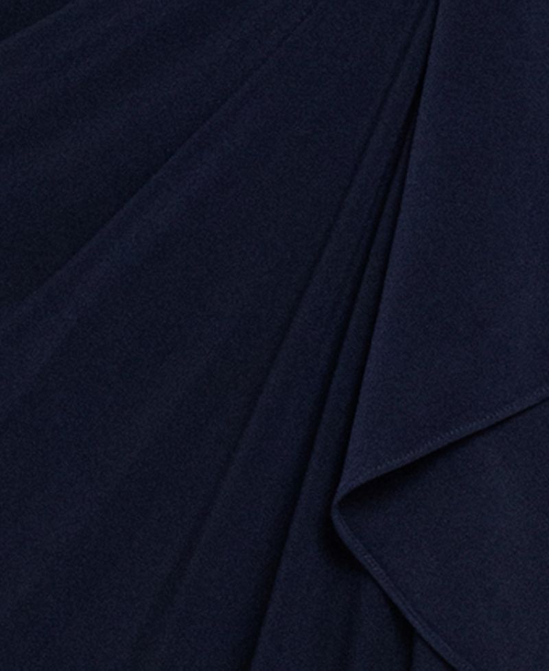 Plus Size Beaded-Sleeve Side-Ruffle Maxi Dress