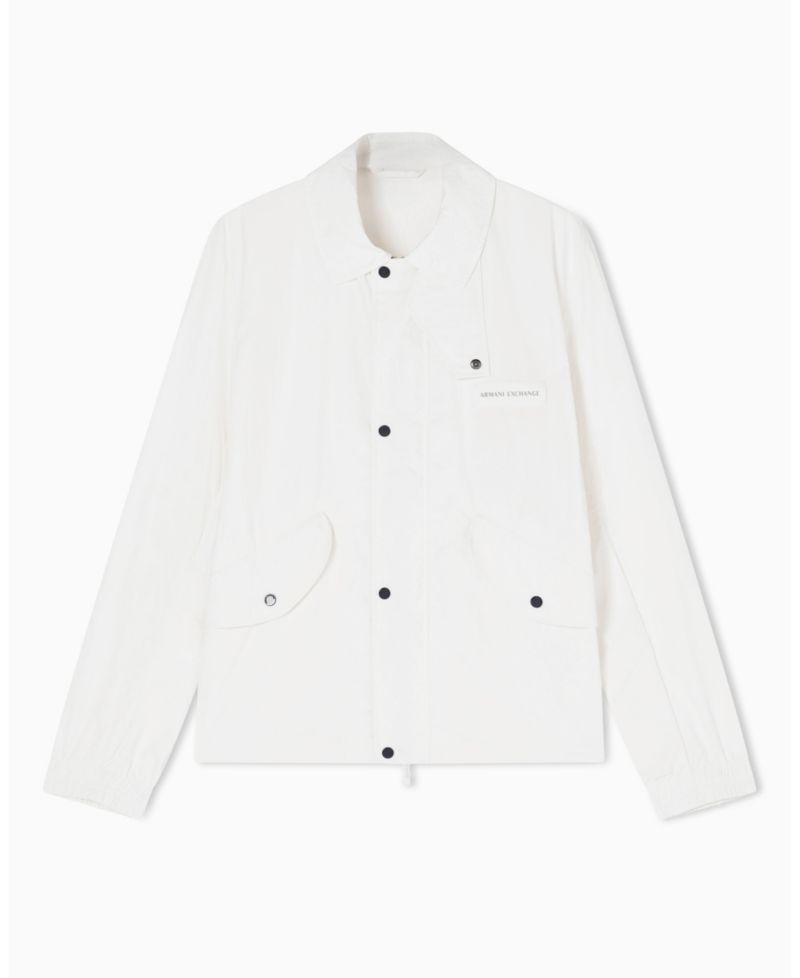 Men's White Edition Nylon Sport Jacket