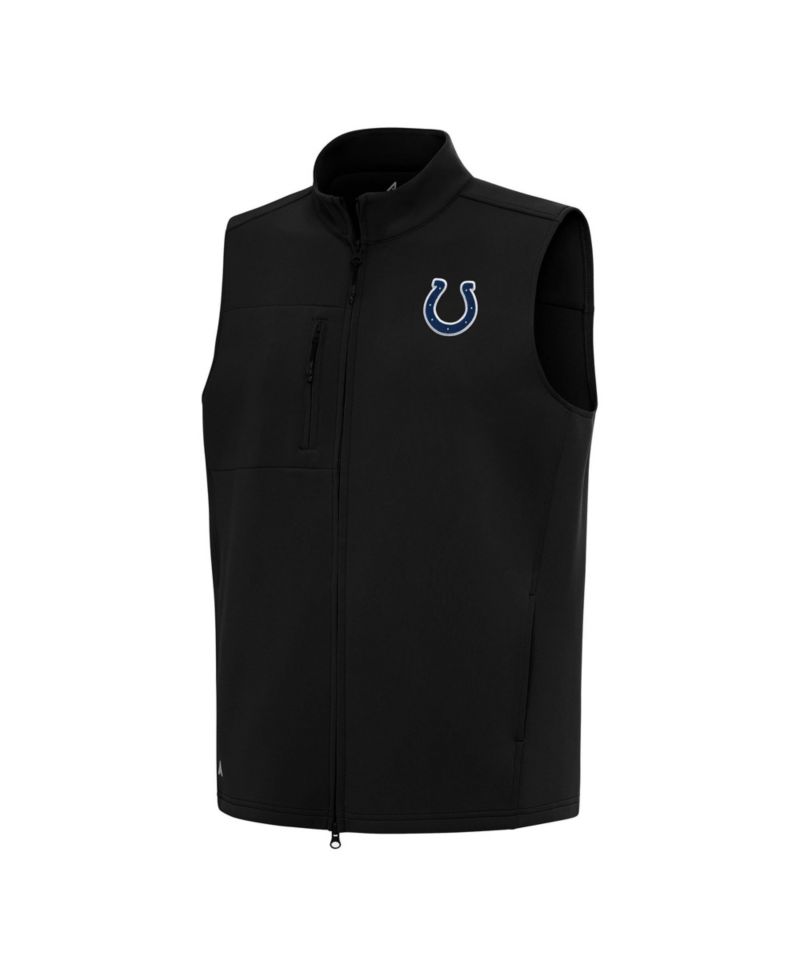 Men's Black Indianapolis Colts Demand Full-Zip Vest