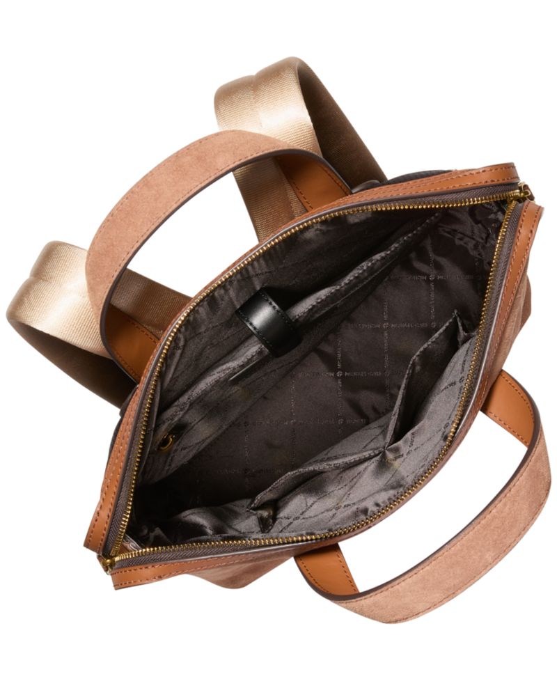 Men's Nicholas Work Laptop Suede Tote