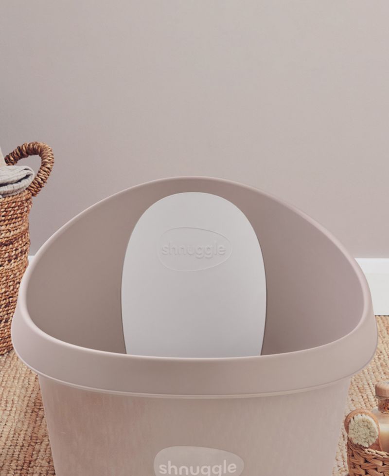 Baby Boys' and Baby Girls' Ergonomic Foam Backrest Bath Tub