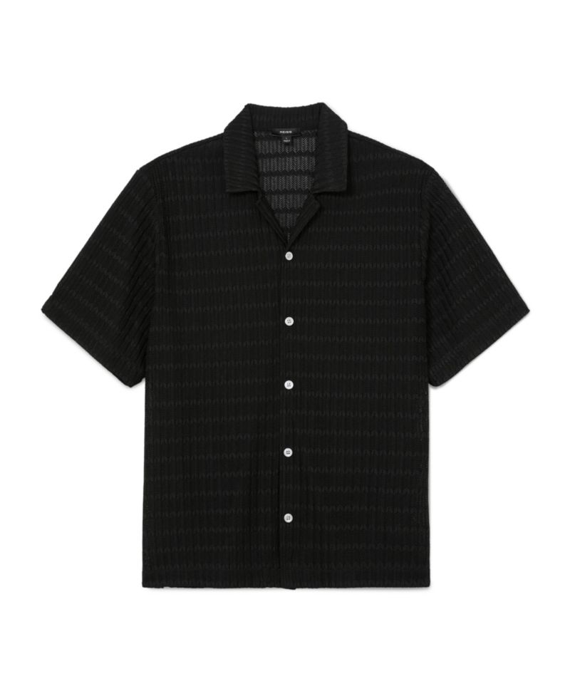 Men's Sid Crochet Cuban Shirt
