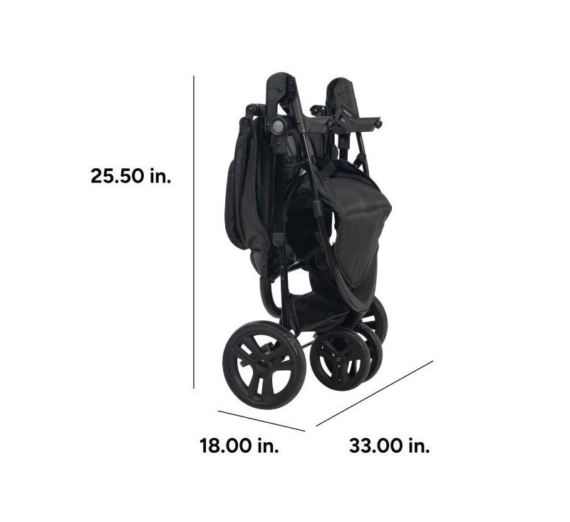 Kids Trend Venture 3-Wheel Stroller Travel System