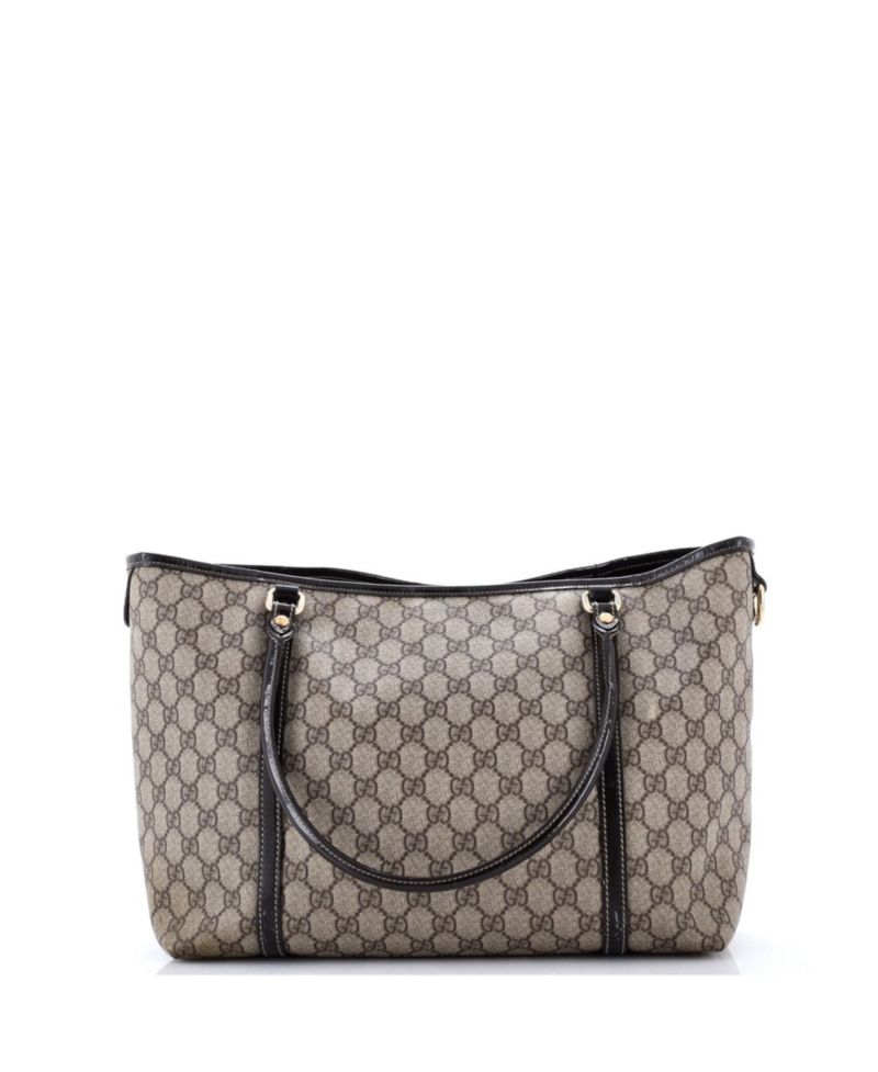 Medium Joy Tote GG Coated Canvas with Leather