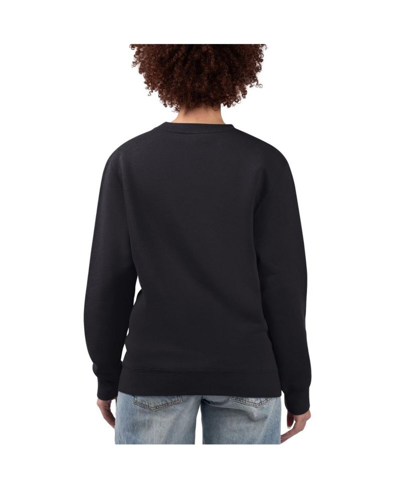 Women's Black Houston Texans H-Town Fleece Pullover Sweatshirt