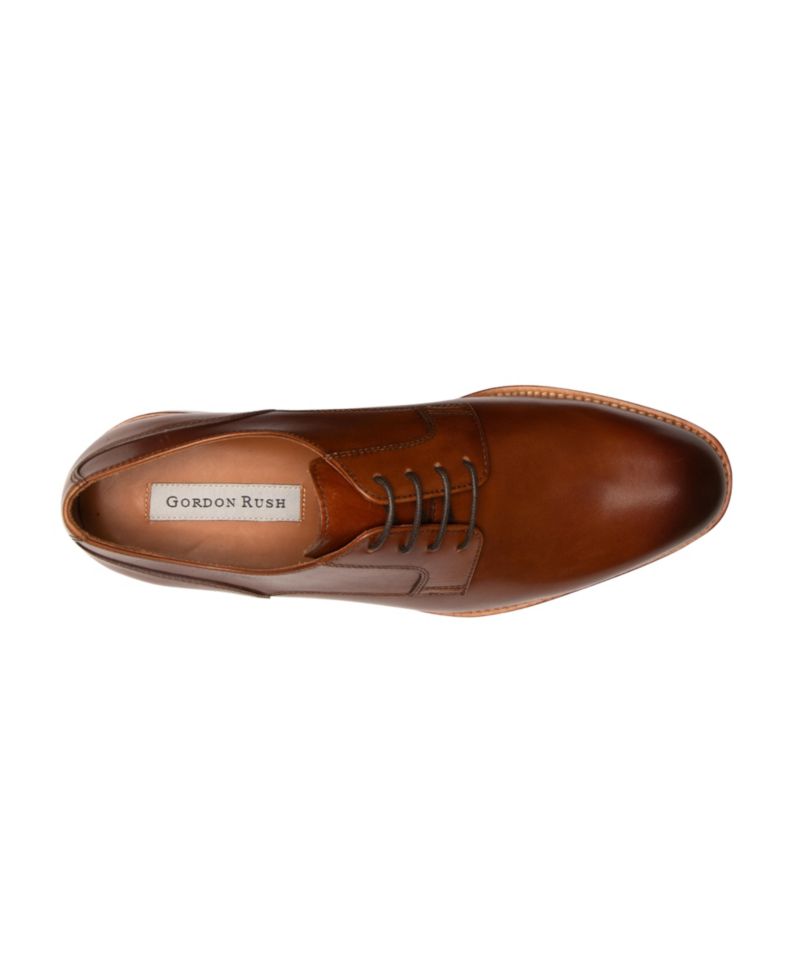 Men's Men s Hastings Dress Lace-Up Plain Toe Derby Leather Shoes