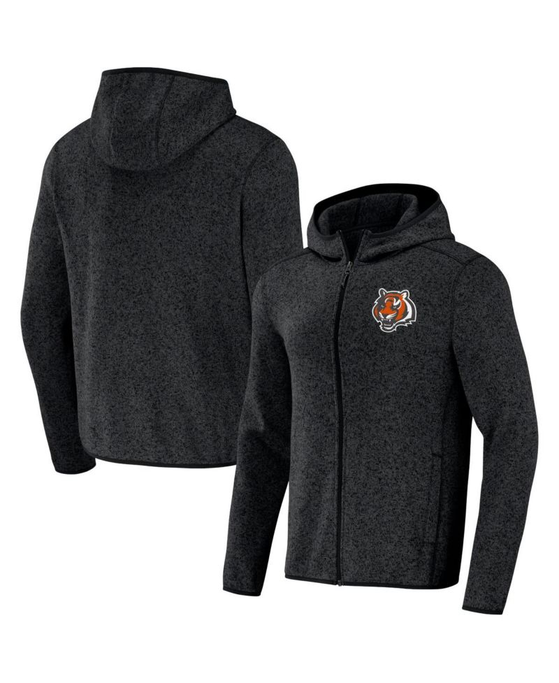 Men's NFL x Darius Rucker Collection by Black Cincinnati Bengals Fleece Pullover Hoodie