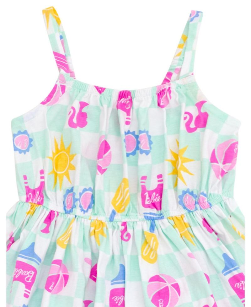 Girls Square Neck Cami Dress