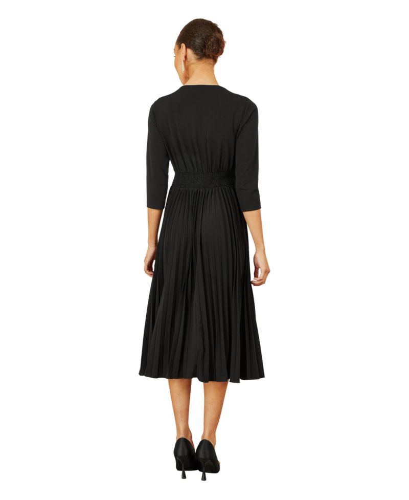 Women's Jersey Knot Waist Midi Dress