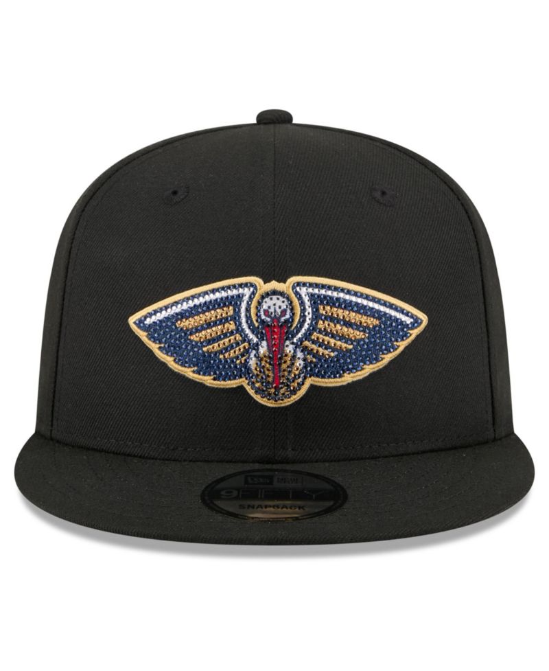Men's Black Portland Trail Blazers 2026 NBA Draft Crystal 9FIFTY Snapback Hat