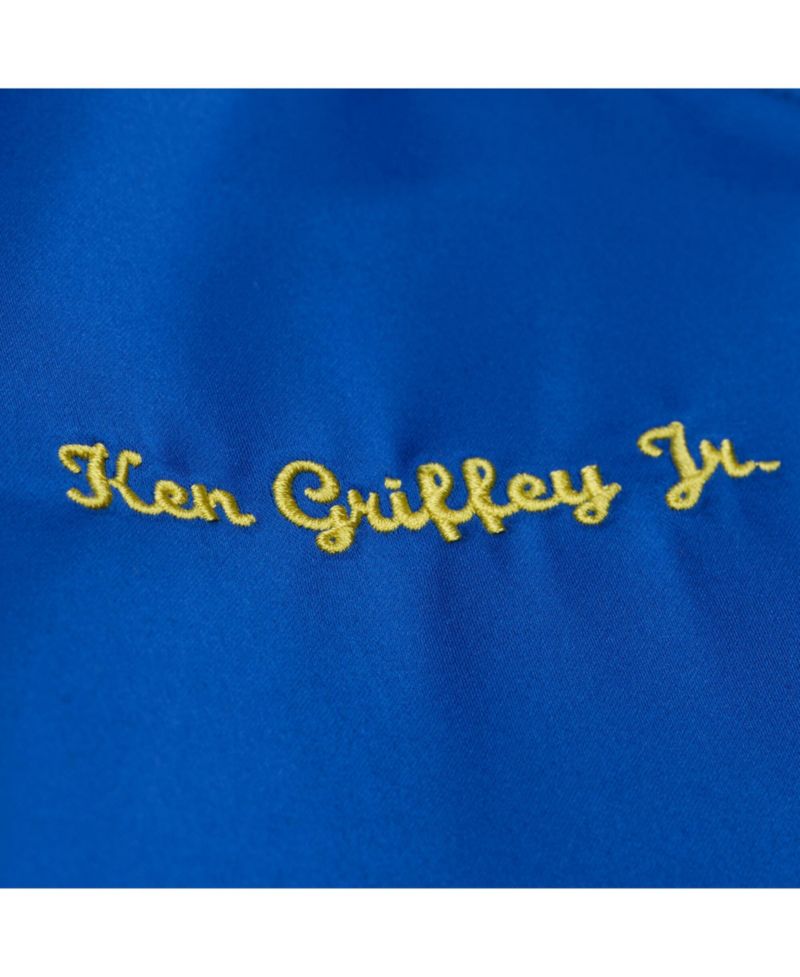 Men's Ken Griffey Jr. Royal Seattle Mariners Legends Collection Lightweight Satin Full-Snap Jacket
