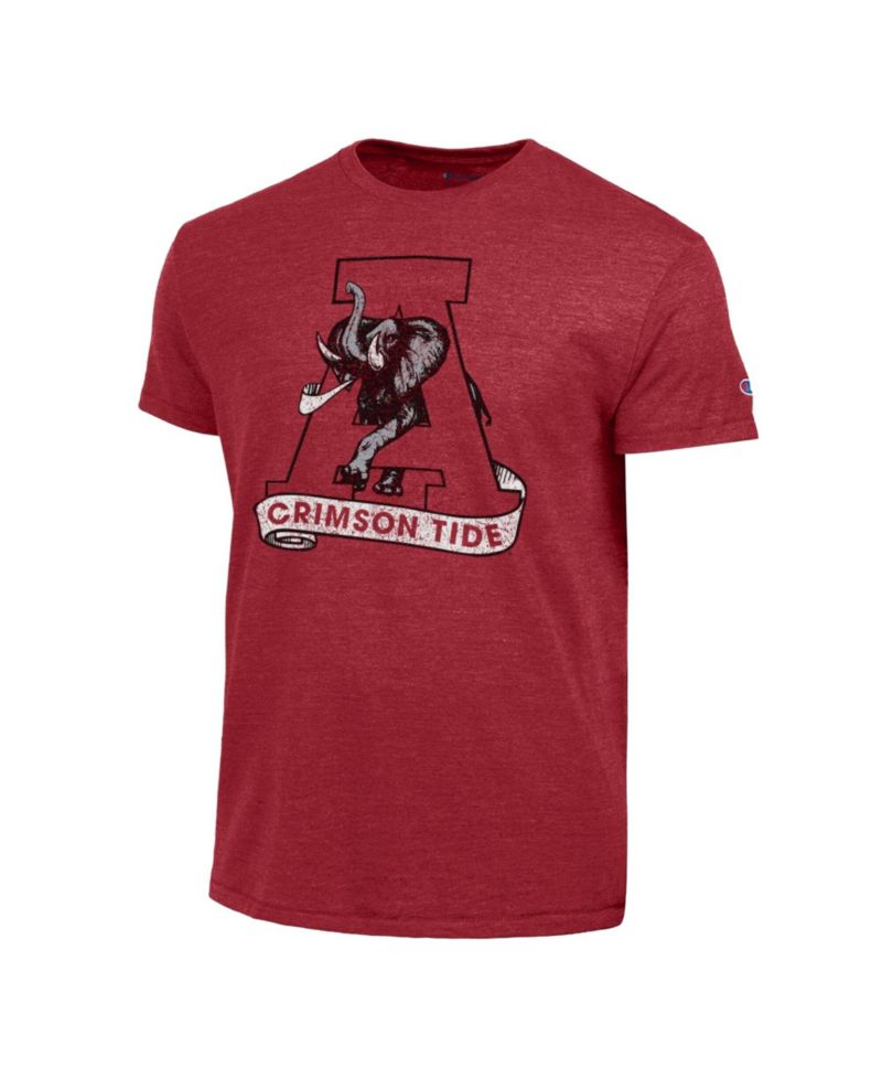Men's Crimson Alabama Crimson Tide Triumph Tri-Blend T-Shirt