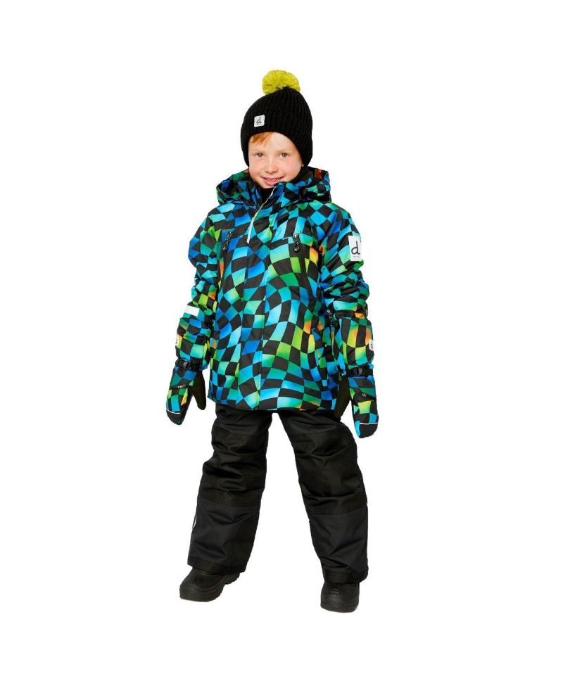 Big Boys (7-14) Two Piece Play Snowsuit and Checkerboard with Pants