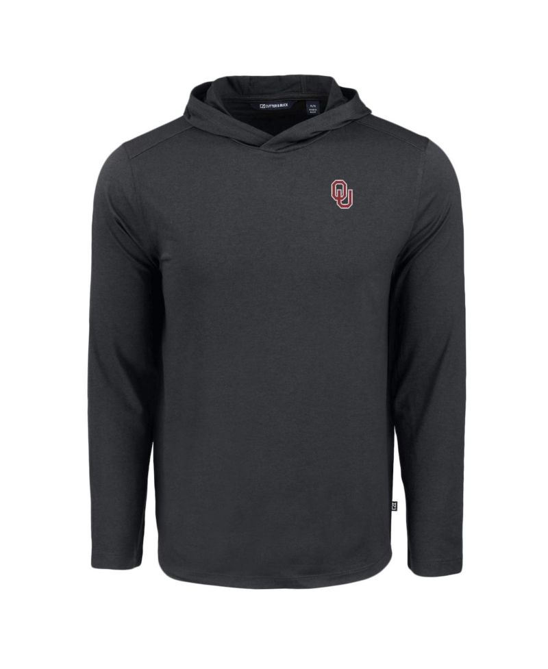 Men's Black Oklahoma Sooners Coastline Epic Comfort Eco Long Sleeve Hoodie