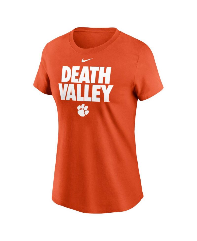 Women's Orange Clemson Tigers Local Ultimate Chant T-Shirt