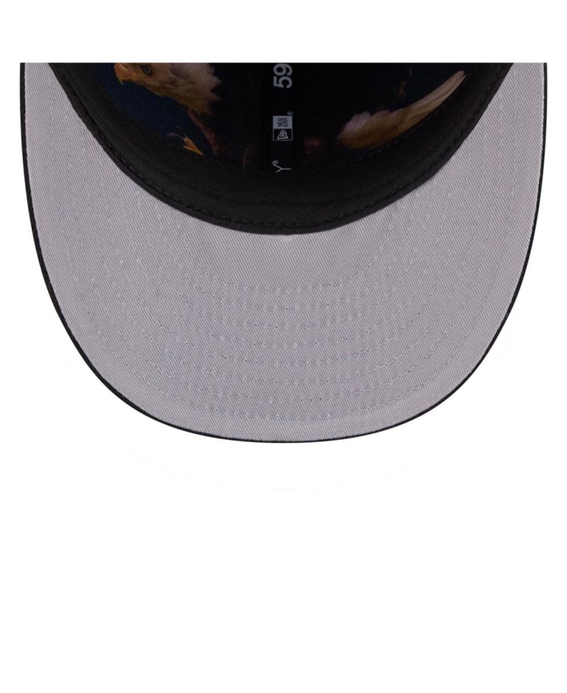 Men's Midnight Green/Black Philadelphia Eagles 2026 NFL Draft Pre-Curved 59FIFTY Fitted Hat