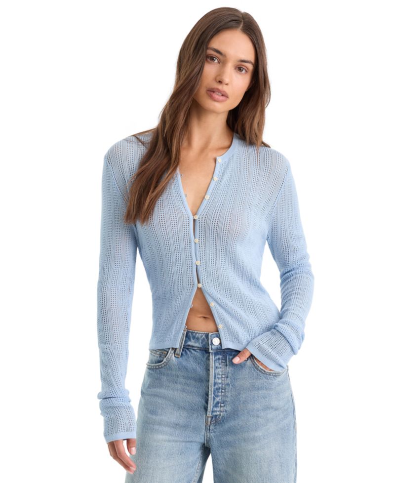 Women's Long-Sleeve Cardigan