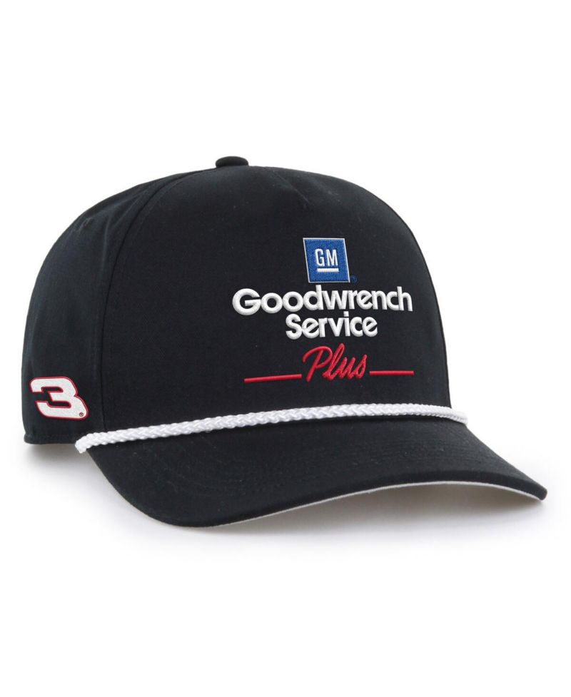Men's Black Richard Childress Racing Good Wrench Service Plus Hitch Rope Adjustable Hat