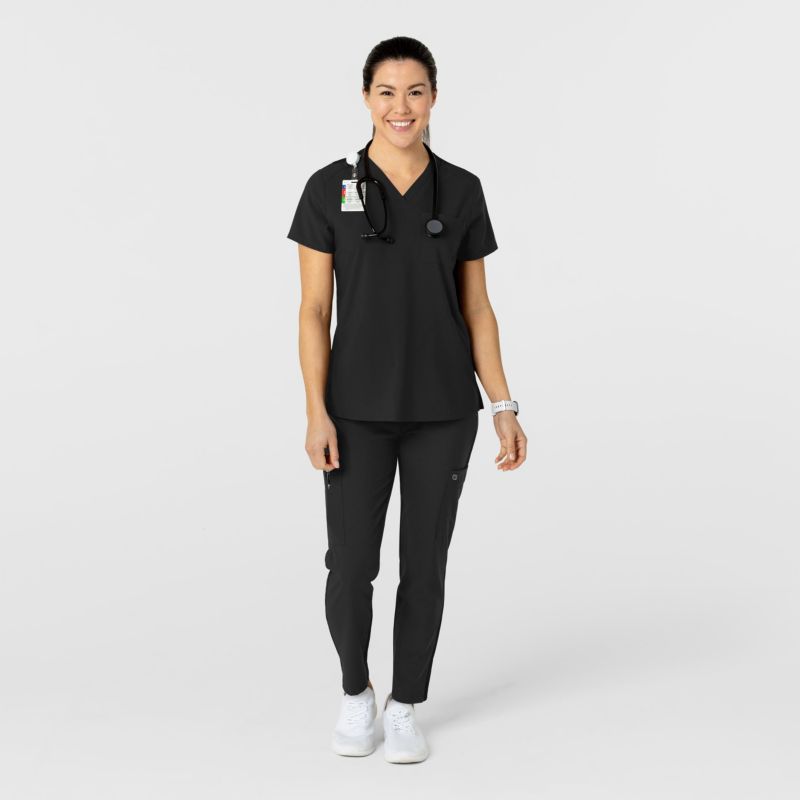 Women's W123 Flex-n-Reach Track Scrub Pant Regular