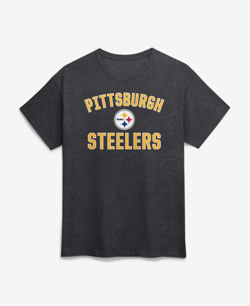 Men's Pittsburgh Steelers Arch Victory Graphic Crewneck T-Shirt