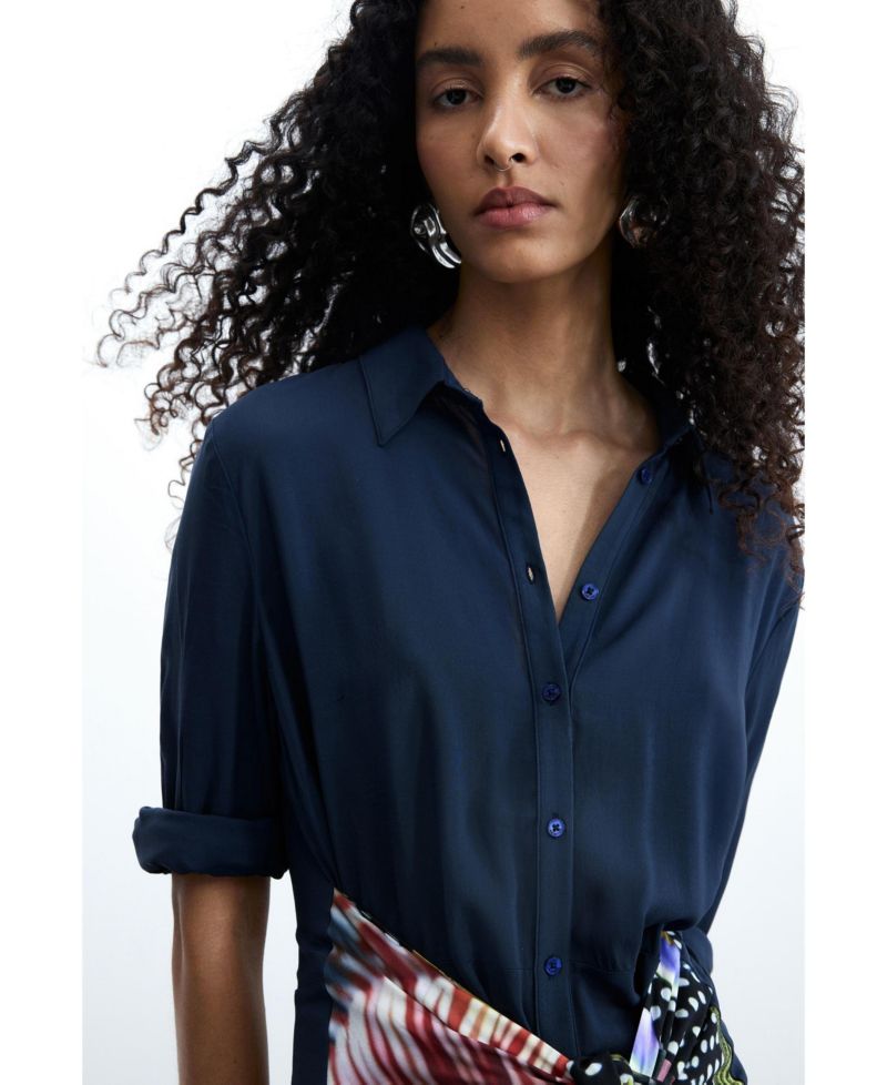 Women's Midi shirt dress
