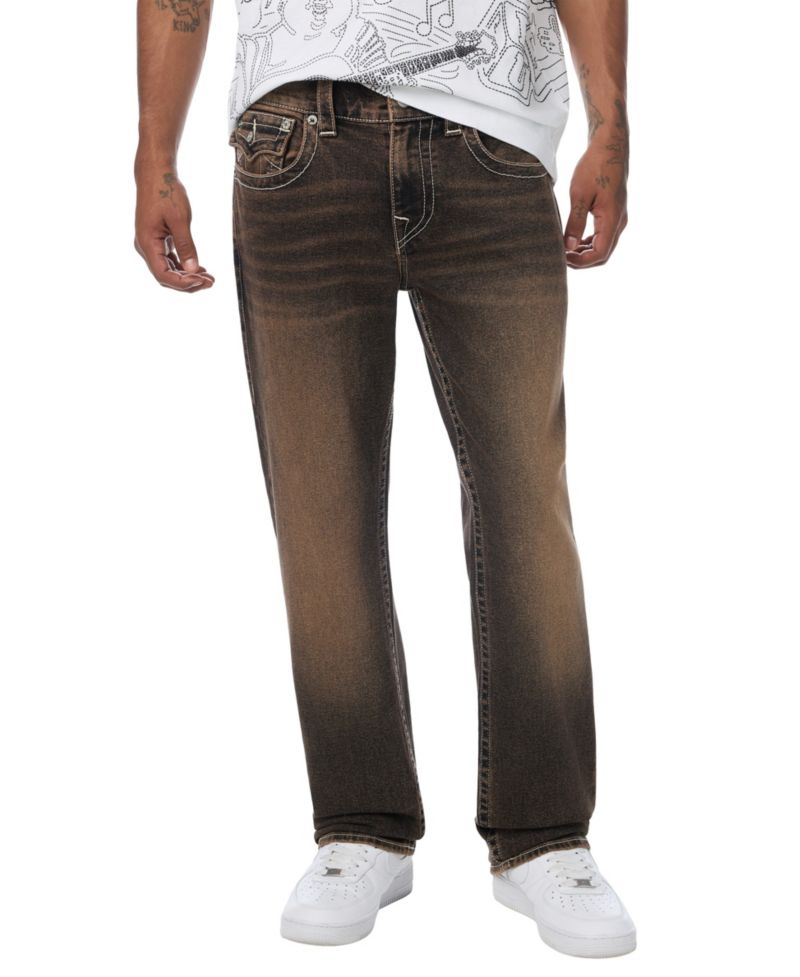 Men's Ricky Flap Straight-Leg Jeans