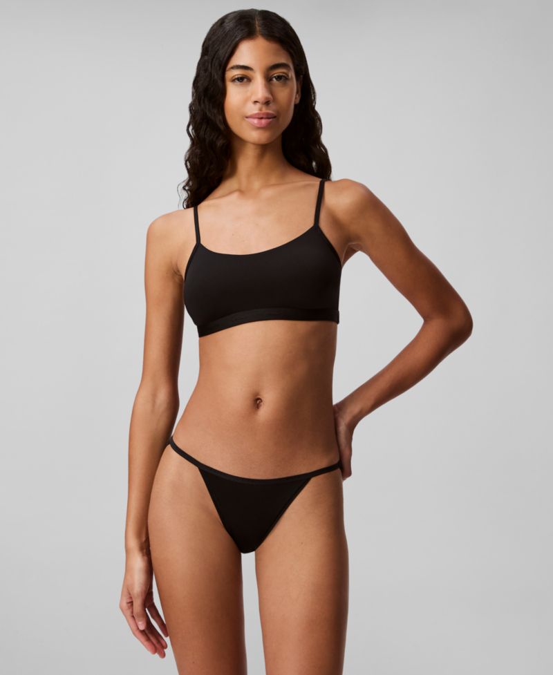 Women's Form To Body Lightly Lined Bralette Bra QF7554