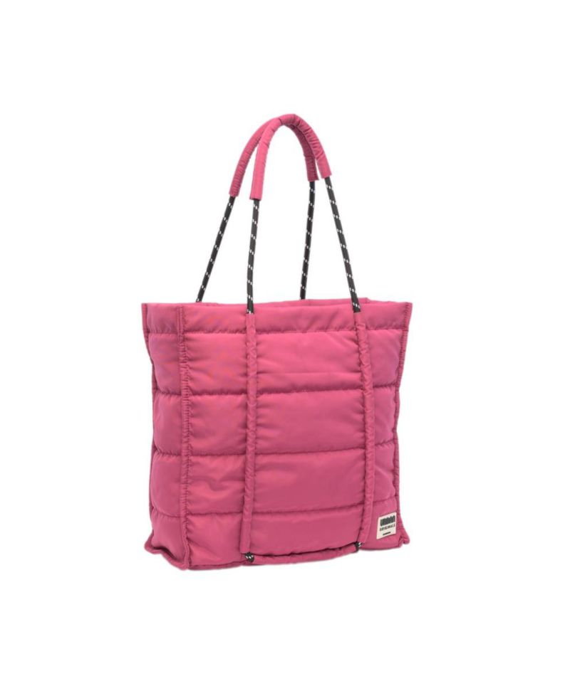 Palm Faux Leather Tote Bag