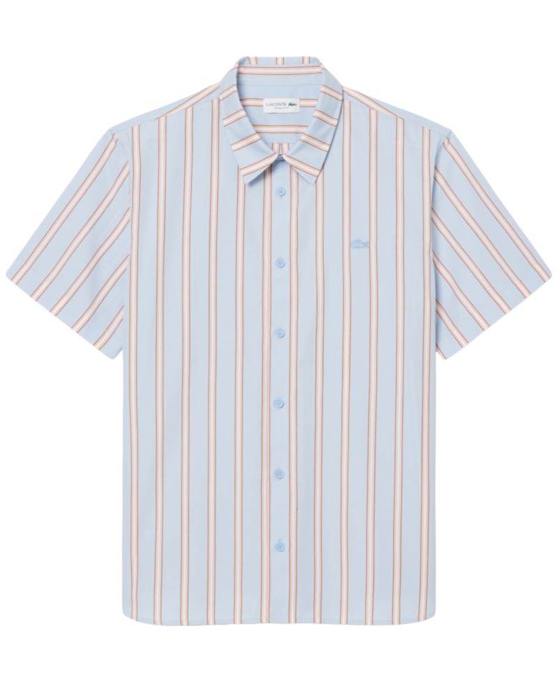 Men's Short-Sleeve Striped Shirt