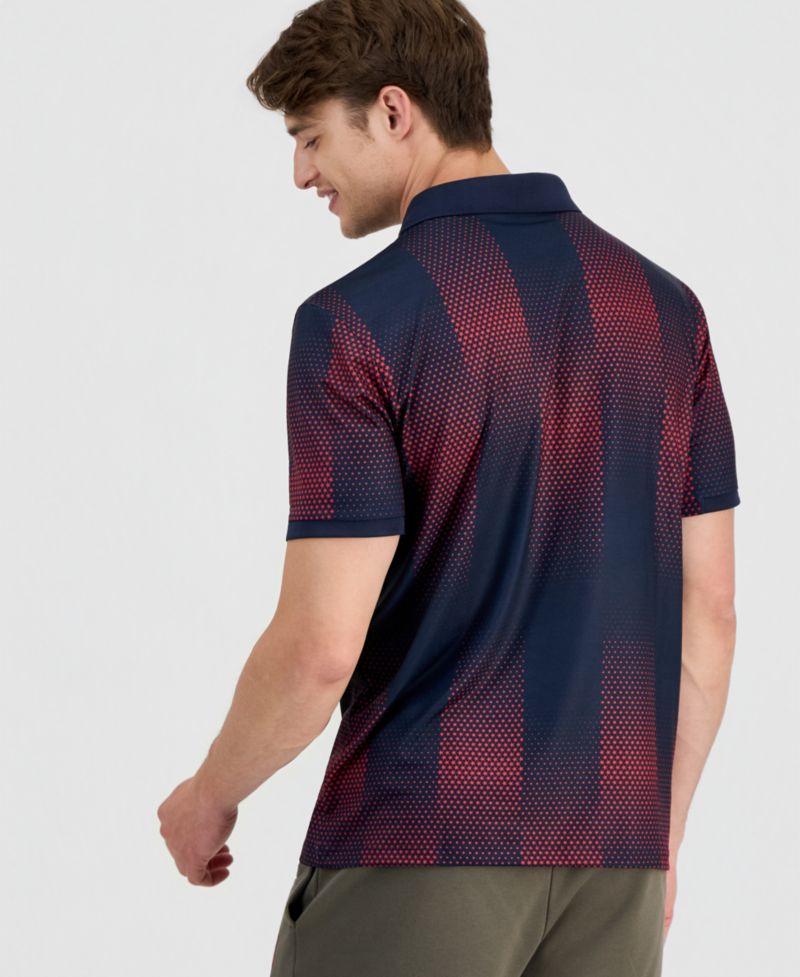 Men's Relaxed-Fit Football Polo Jersey Shirt