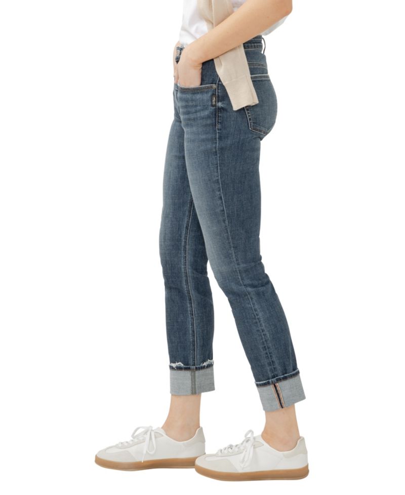 Women's Elyse Mid Rise Skinny Jeans