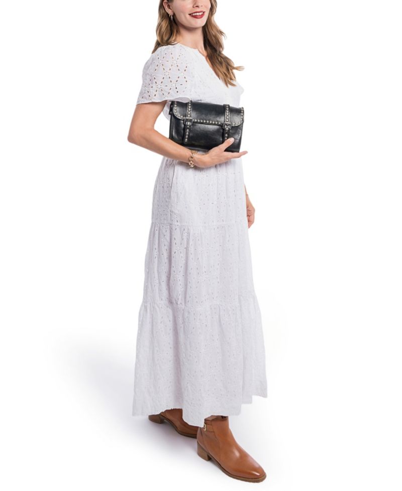 Soul Stud Small Leather Convertible Crossbody Bag