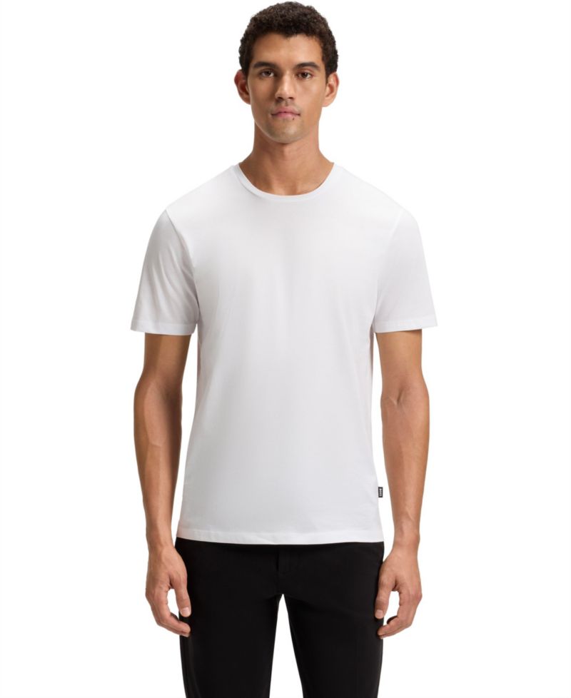 Men's Slim-Fit Mercerized-Cotton T-shirt