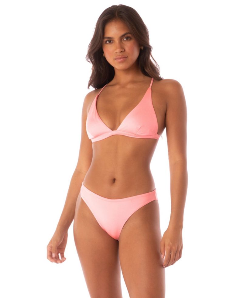 Women's Poppy Pink Ivy Bikini Top