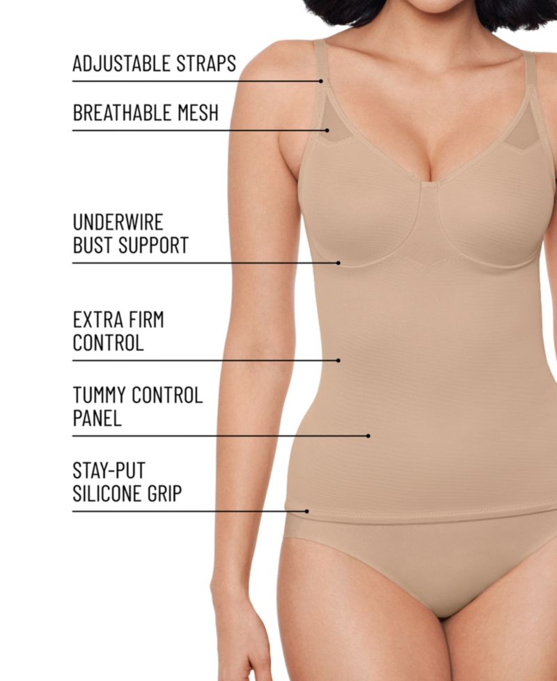 Women's Extra Firm Tummy-Control Underwire Camisole 2782