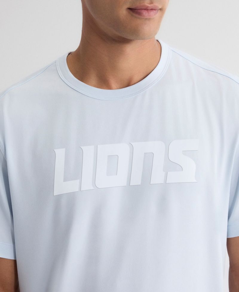 Men's Light Blue Detroit Lions Clutch T-Shirt