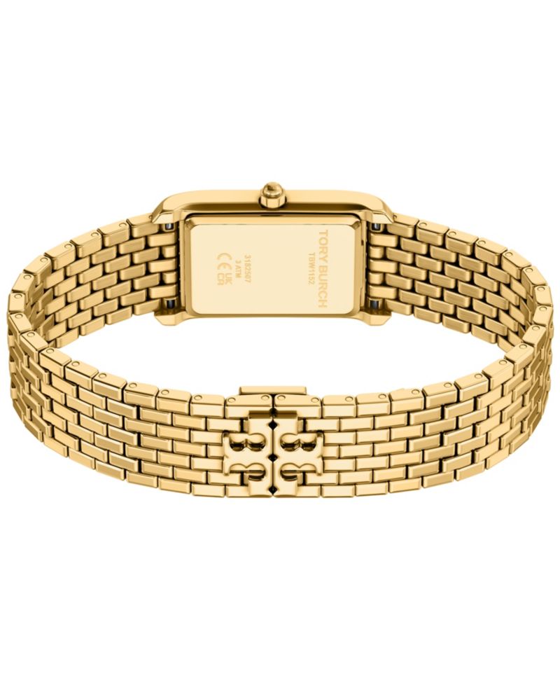 Women's The Eleanor Slim Quartz Two-Hand Gold Stainless Steel Watch, 22mm