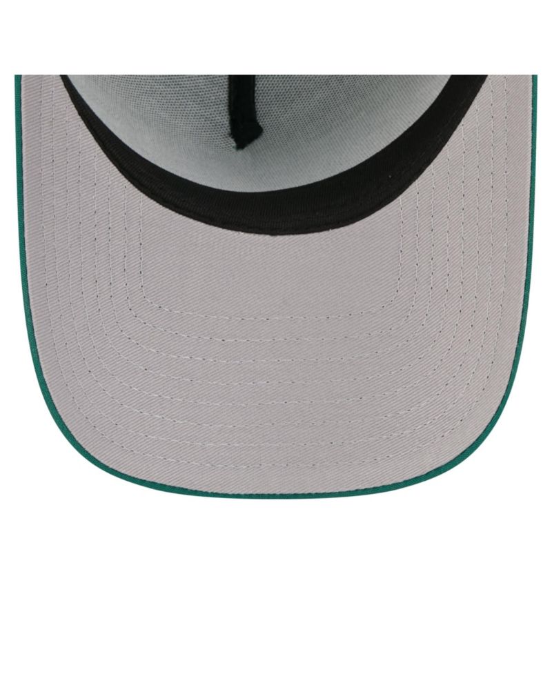 Men's Green Cleveland Guardians Pin Seeker 9FORTY A-Frame Adjustable Hat