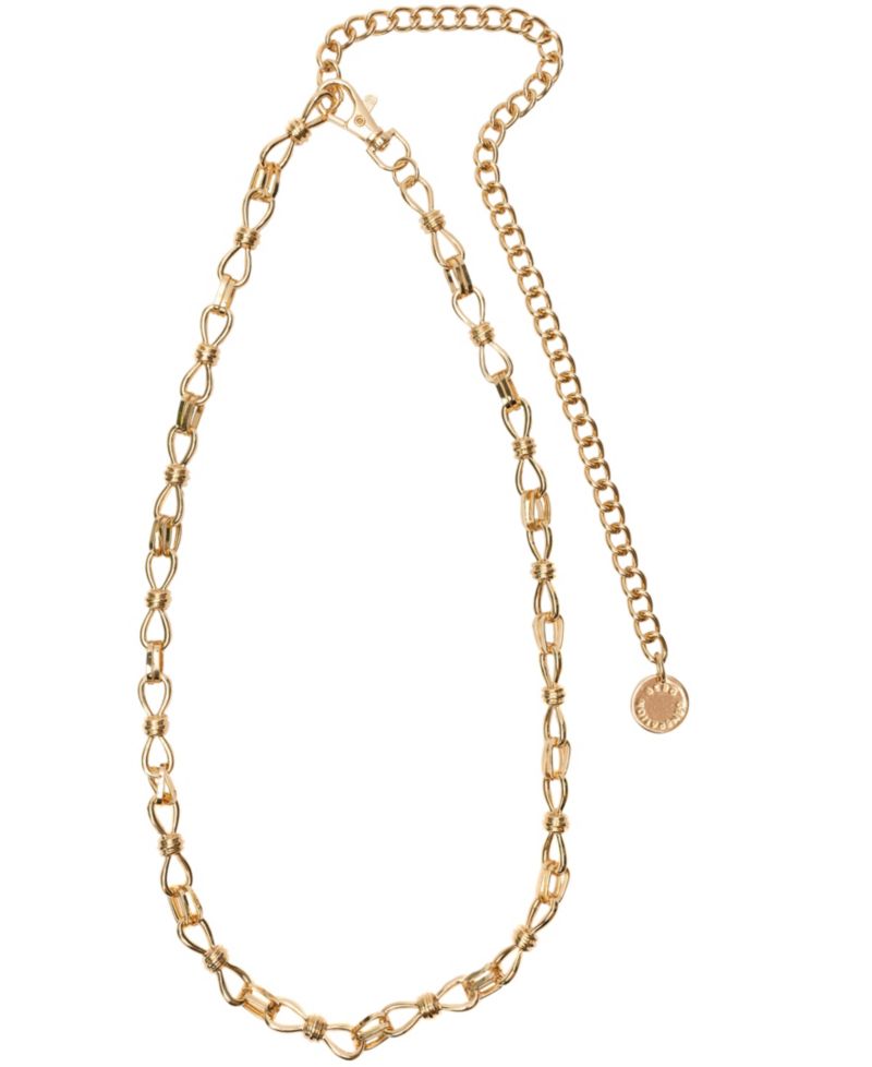 Metal Knot Links Chain Belt
