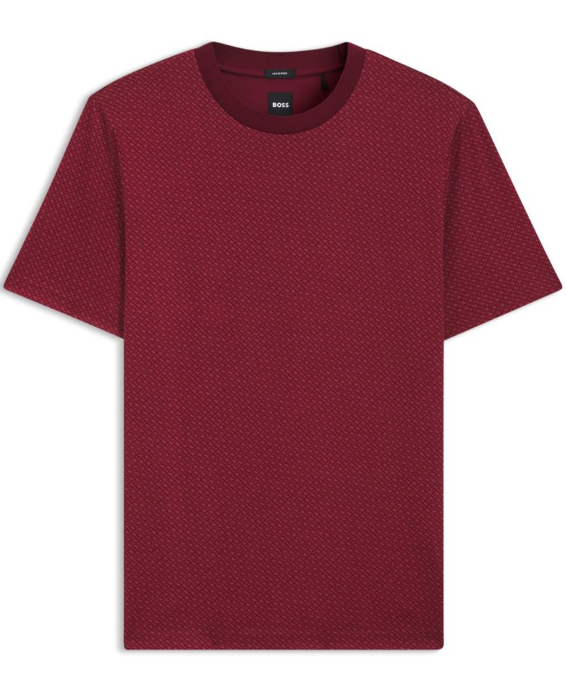 Men's Mercerized-Cotton Monogram T-Shirt