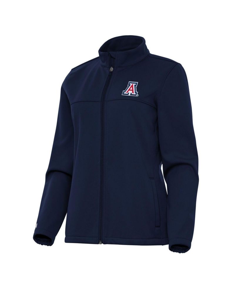 Women's Navy Arizona Wildcats Links 2 Full-Zip Golf Jacket